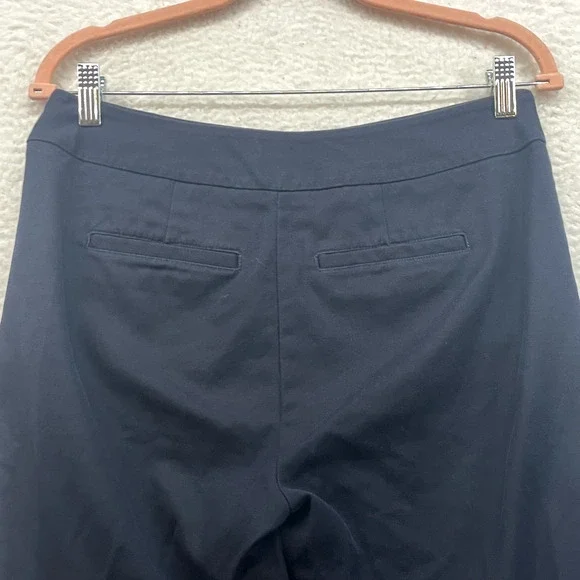 Cabi Pants Womens 6 Blue Mariner Trouser Dress Nautical Buttons Boot Cut Preppy - Picture 5 of 12